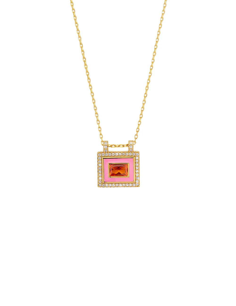 Collar Pink El Paso de oro