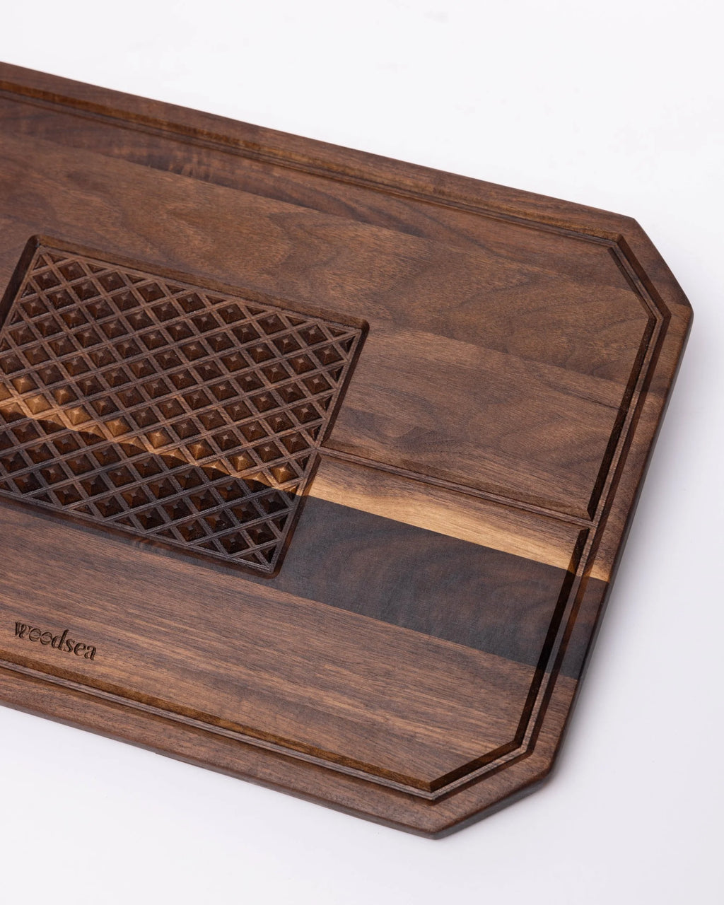 Tabla para bistec de madera de nogal