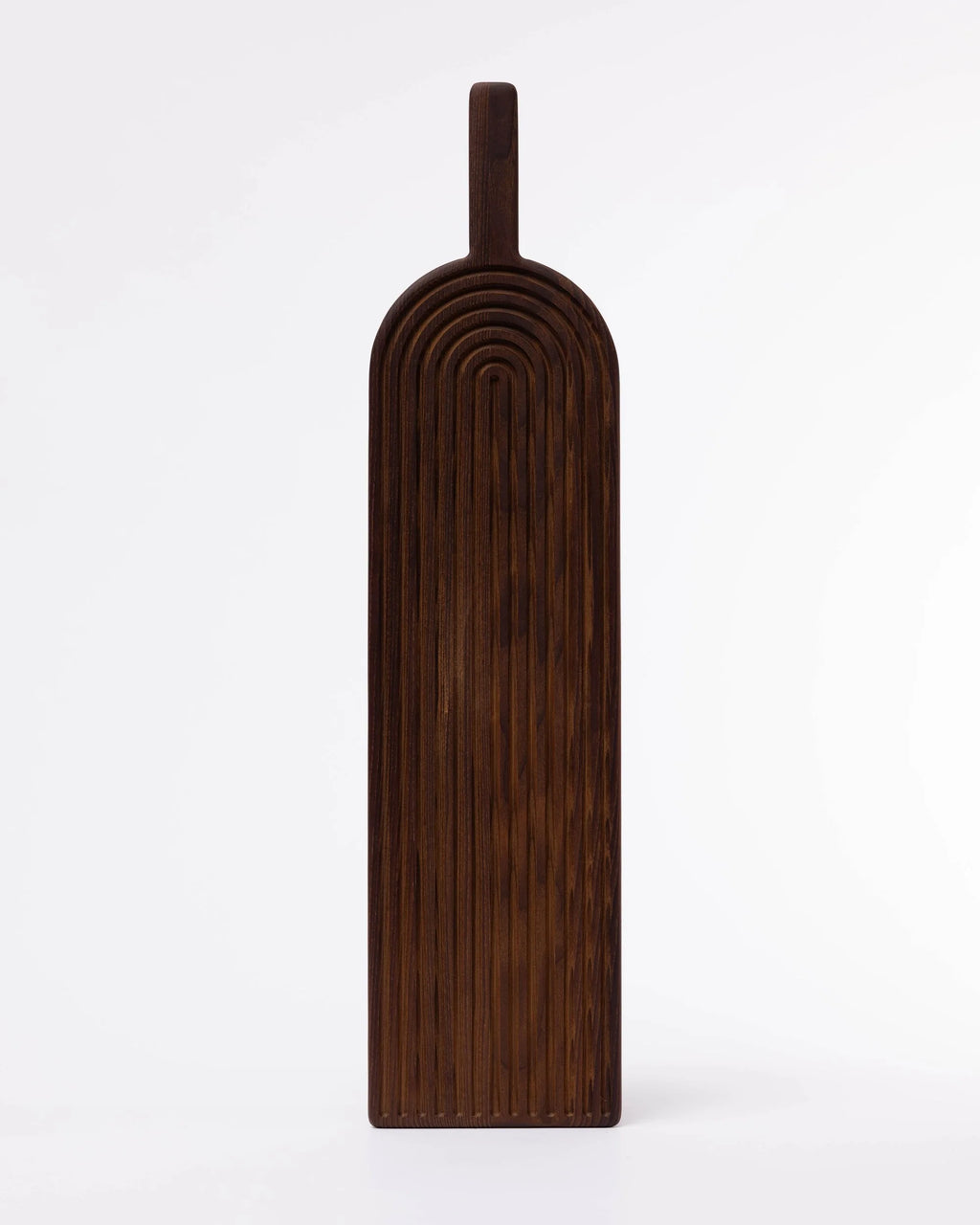 Tabla para servir de madera de fresno termotratada