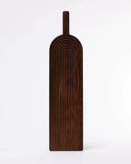Tabla para servir de madera de fresno termotratada