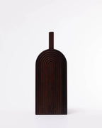 Tabla para servir de madera de fresno termotratada